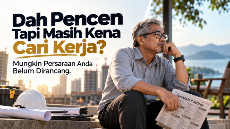 Dah Pencen Tapi Masih Kena Cari Kerja? Mungkin Persaraan Anda Belum Dirancang
